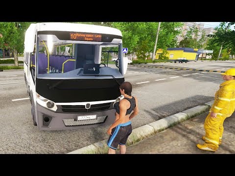 Became a Bus Driver, Hit a Drunk Pedestrian - Bus Driver Simulator 2019