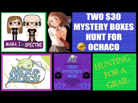 MAMA J & SPECTRE UNBOX 2 NERD MERCH TRIO FUNKO POP MYSTERY BOXES $60