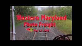 preview picture of video 'Western Maryland 2008 Steam Photo Freight'