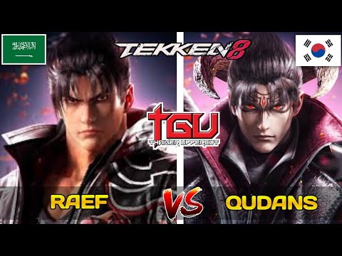 Raef (Jin) Vs Qudans (Devil Jin) _ TWT 2024 _ TGU 2024 _ Tekken 8 _ Jan Ali Gaming