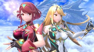 Super Smash Bros Ultimate:  Trying Out Pyra and Mythra (and playing with my other A-Tier characters)