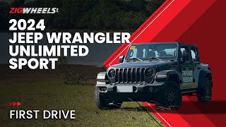 2024 Jeep Wrangler Unlimited Sport First Look | Zigwheels.Ph