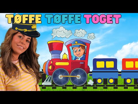 Tøffe Tøffe toget - kjente Norske barnesanger, animasjon