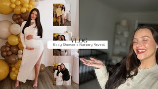 Baby Shower + Getting The Nursery Together *vlog*