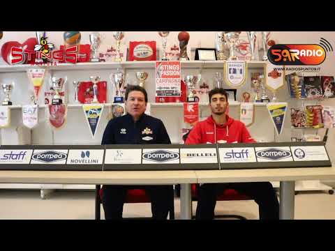 Pre-partita Pompea Mantova - Old Wild West Udine con coach Finelli e Maspero