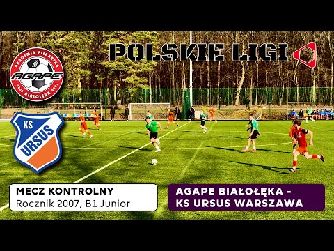 AGAPE Białołęka - KS URSUS - mecz kontrolny