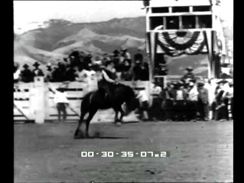 Fasi di un rodeo. - Archivio storico Istituto Luce