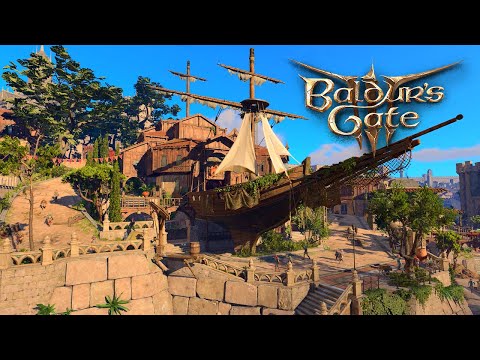 Baldurs Gate 3 | City Ambience + Music