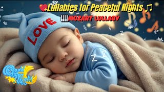 Mozart Brahms Gentle Sleep 💤 Baby Piano Lullabies for Peaceful Nights