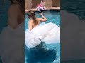 Beautiful Bride Underwater Shooting Shorts
