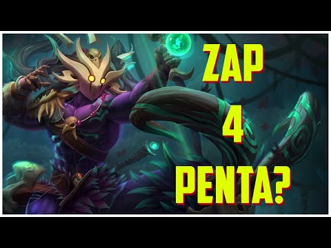 ZAP 4 PENTA? HACHIMAN RANKED SMITE S9