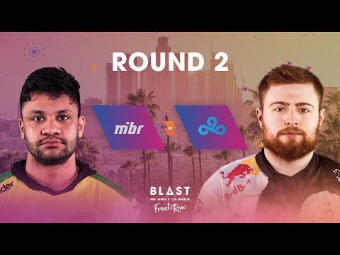 BLAST Pro Series Los Angeles 2019 - Front Row - Round 2 - MIBR Vs. Cloud9