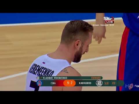 Nizhny Novgorod vs CSKA 21.01.2018  VTB League