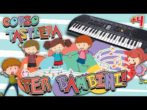 Corso Tastiera per bambini da 4 a 10 anni