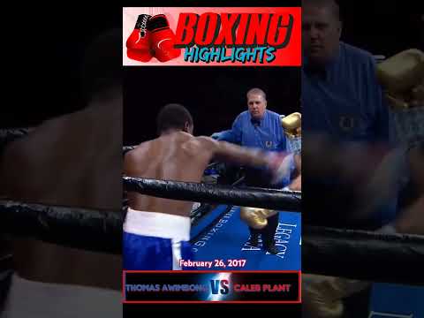 #boxinghighlights #Caleb Plant Defeats Thomas Awimbono🥊🥊🥊