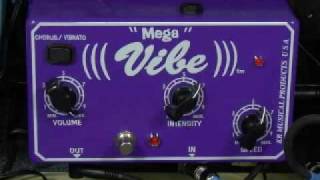 Video thumbnail for KR Megavibe (univibe) demo by Jack Zucker - Jazz Guitar