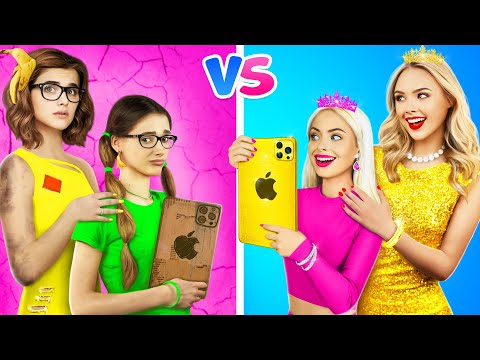 Rich Mom vs Poor Mom | Giga Rich & Broke Teen’s Life in Family Situations by RATATA BOOM