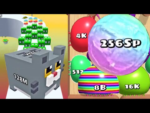 Live: [Day 16] Blob Merge 3D- 256SP vs Jelly Run 2048 1T | Jelly Merge Run 1B