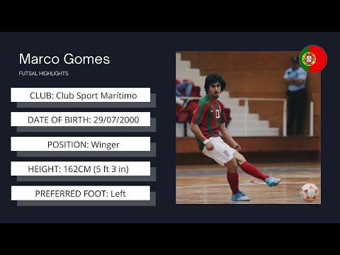 Marco Gomes Futsal Highlights