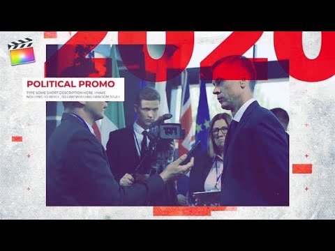 Apple Motion Template: Political Promo