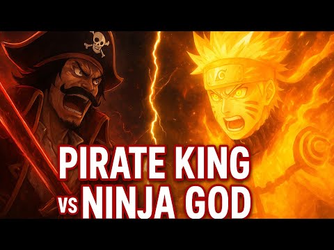 Pirate King vs Ninja God | Gold D. Roger vs Naruto (Epic Battle)