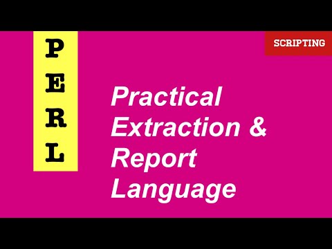 PERL Basics | PERL Tutorial for Beginners | PERL Scripting with examples