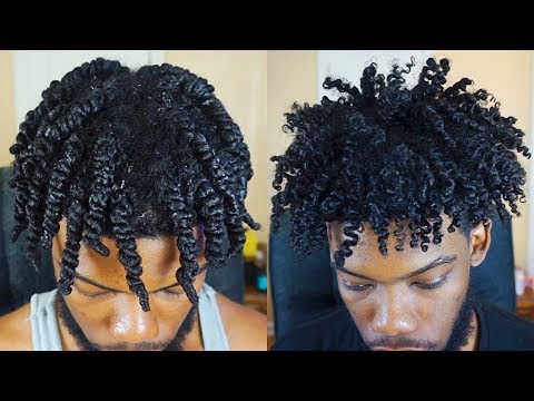 Easy Twist Out Men pt 2! Two Strand Twist & Twist Out For Men Video