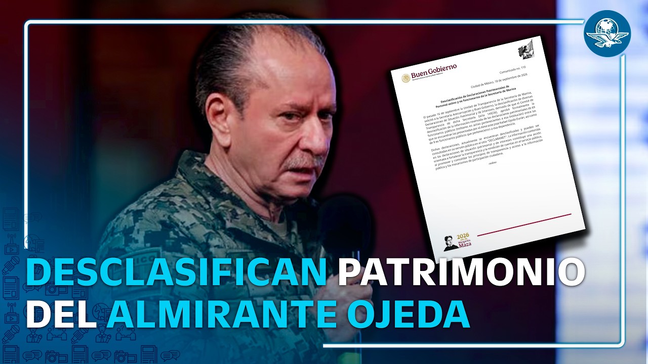 Declaración patrimonial de Rafael Ojeda ya es pública tras reserva hasta 2030