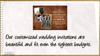 preview picture of video 'Lindon Wedding Invitations'