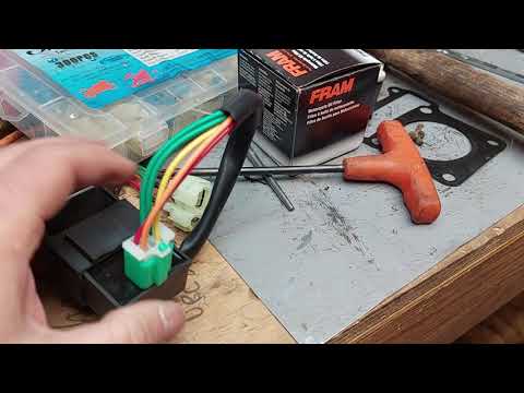 Artic Cat 400 Has new Life with pit bike cdi ignition!!