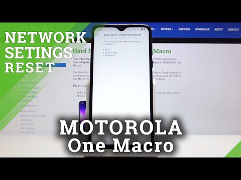 How to Reset Network Settings in MOTOROLA One Macro – Reset Network Customization
