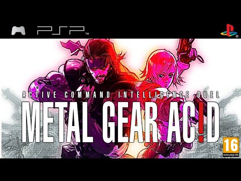 METAL GEAR AC!D 1 - FULL GAME - PSP HD