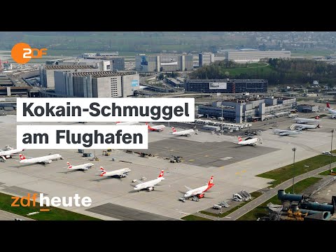 Zurich, a cocaine hotspot: Drug investigators at the airport | 3sat NANO