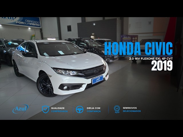 Vídeo HONDA CIVIC 2.0 16V FLEXONE EXL 4P CVT