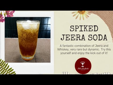 Spiked Jeera Soda | Cumin Cocktail Recipe | Jeera soda recipe at home | Adi's Cocktails
