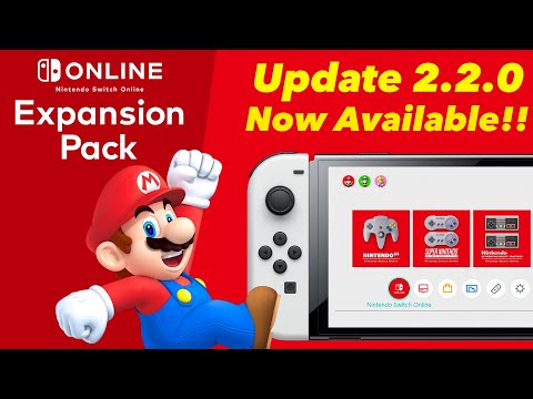 NSO Expansion Pack Update 2.2.0 Is Now Available