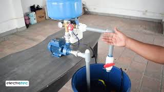 Bombeo de agua con TANQUE HIDRONEUMATICO || FUNCIONAMIENTO