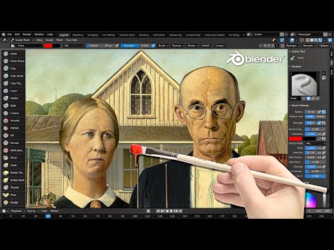 How To Paint in Blender 3.2