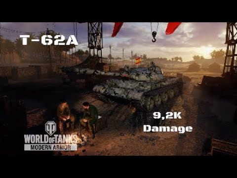 T- 62A in Nomonhan: 9,2K direct damage: Wot console - World of Tanks
