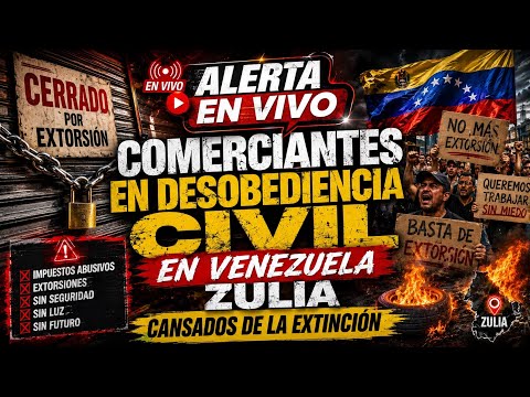Comerciantes en desobediencia civil en el Zulia 