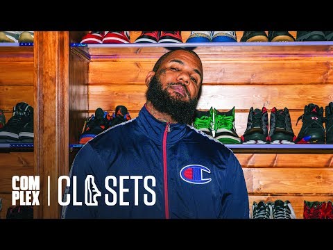 The Game Shows Off His Bulletproof Sneaker Collection On Complex Closets - YouTube