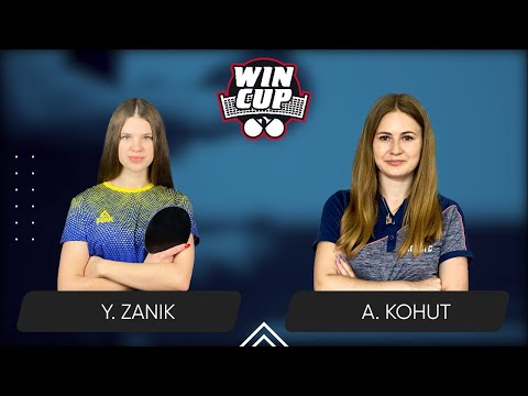 17:45 Yulianna Zanik - Alina Kohut West 4 WIN CUP 12.03.2024 | TABLE TENNIS WINCUP