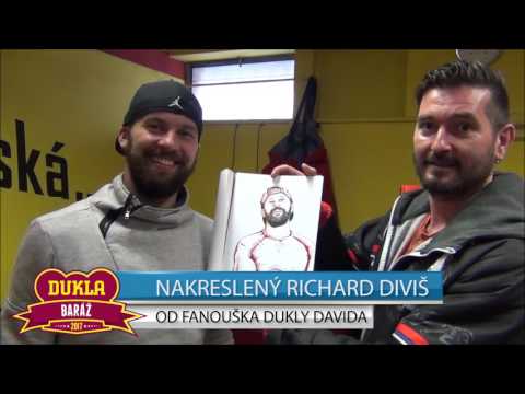 Baráž 2017: Fanoušci kreslí hráče Dukly Jihlava