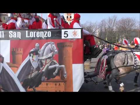I Conti Di San Lorenzo carro da getto - Carnevale Ivrea 2017