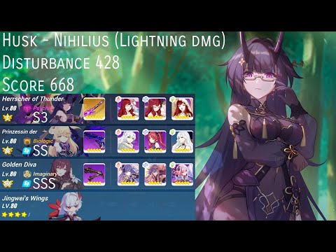[Honkai Impact 3] Husk - Nihilius (Lightning dmg buff) - Exalted Abyss Red Lotus (428D)