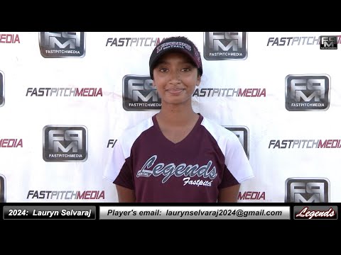 2024 Lauryn Selvaraj 4.14 GPA - Pitcher and Outfielder Softball Skills Video - Norcal Legends