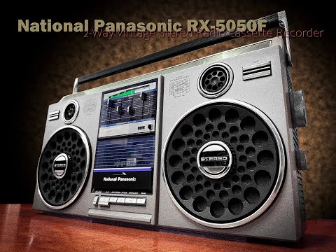 National Panasonic RX-5050F 🎵 RaRe VINTAGE Stereo Cassette Radio Boombox 🔥 image 6