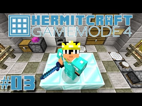 Minecraft Mods - GM4 Ep. 3 - Crafting Diamonds !!! ( HermitCraft Game Mode 4 )