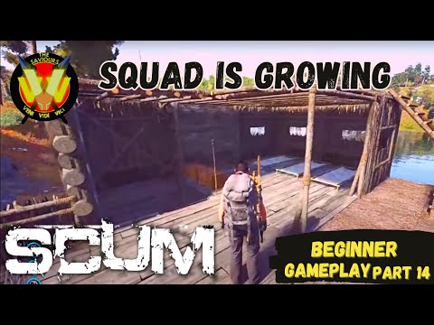 SCUM #14 | SQUAD IS GROWING