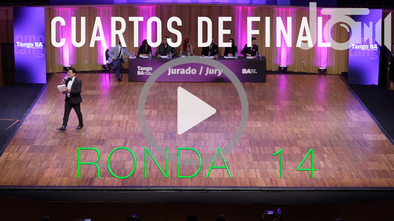 Ronda 14 Cuartos de Final Tango Pista 2025